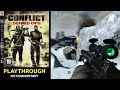 Conflict: Denied Ops ps3 Playthrough 1080p Original Con