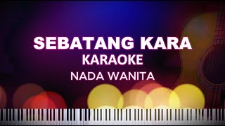 Download lagu SEBATANG KARA - KARAOKE || NADA WANITA mp3