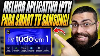 Melhor Aplicativo IPTV para Smart TV SAMSUNG de 2026!