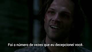 Dean Winchester" Eu tive que ser mais do que um irmão " por isso ele é o melhor irmão de series.