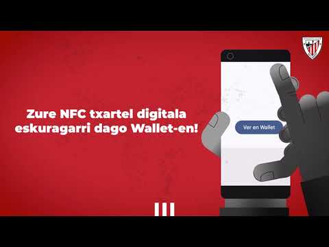 Imagen de portada del video Sartu San Mamesera Wallet-eko zure NFC karnetarekin