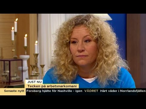 När jobbet blir ett missbruk - Nyhetsmorgon (TV4)