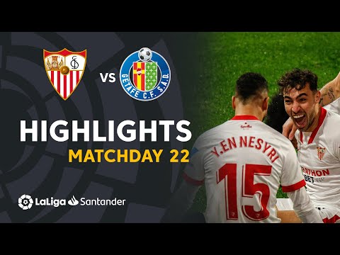 Highlights Sevilla FC vs Getafe CF (3-0)
