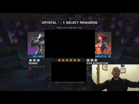 3 X 6 STAR CHAMPION OPENING CAVALIER NEXUS CRYSTALS - MARVEL CONTEST OF CHAMPIONS