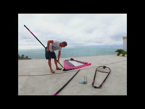 Ridding my LoftSails 6.2 wavescape for low wind conditions 