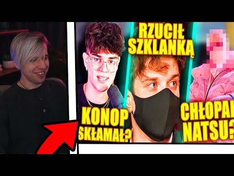 MANDZIO ogląda REVO - NATSU I USTAWIONA DRAMA Z CHŁOPAKIEM? (LINKIEWICZ, KONOPSKI, NITRO, PRIME MMA)