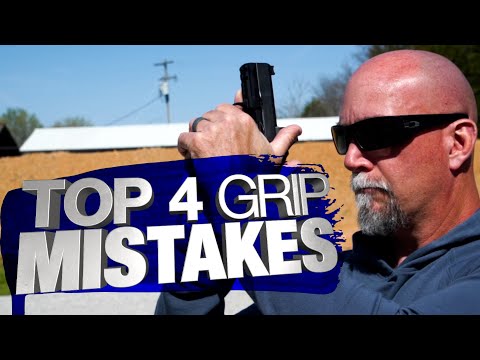 Top 4 Grip Mistakes with a Handgun - World Champion Mike Seeklander - Going Tactical ep28