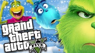 THE NEW GRINCH MEETS HIS PARENTS MOD (GTA 5 PC Mods Gameplay)