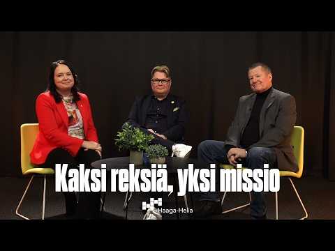 Kaksi rehtoria, yksi missio: Erinomaisen oppimiskokemuksen ytimessä