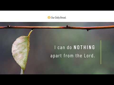 We Need Jesus' Help | Audio Reading | Our Daily Bread Devotional | August 5, 2022