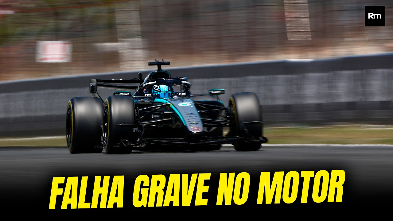 🚨 MOTOR MERCEDES REBAIXADO AO MODO CONSERVADOR POR FALHA CRONICA (RUMOR FORTE)