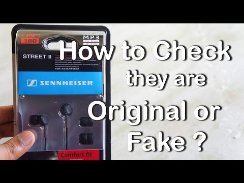 How to Check if Your Sennheiser is ORIGINAL ? Best Earphones Under 750/- Sennheiser CX180 - Review