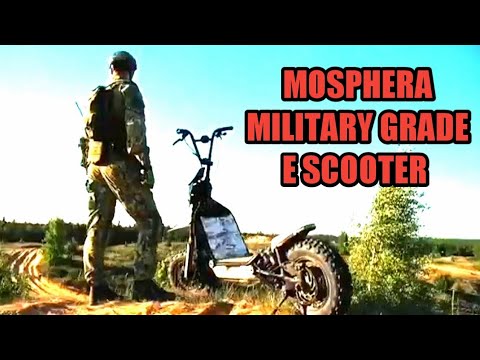 MOSPHERA MILITARY GRADE off road Electric scooter...