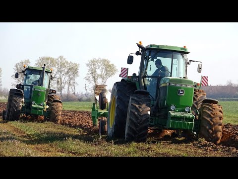 John Deere 4755 - 4255 | Aratri Vittone | Aratura 2019