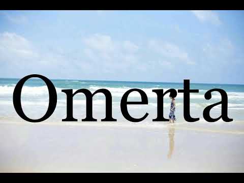 How To Pronounce Omerta🌈🌈🌈🌈🌈🌈Pronunciation Of Omerta