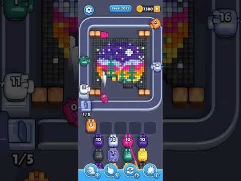 Pixel Flow Level 2075 Walkthrough