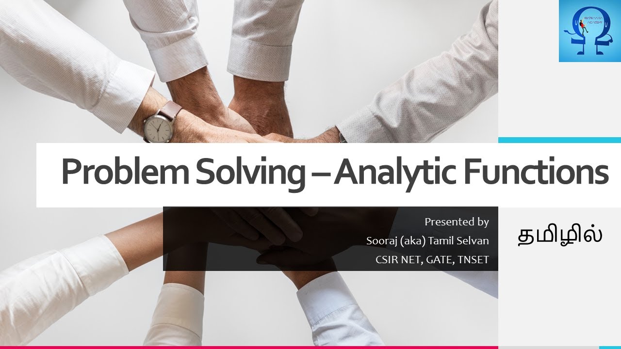 Problem Solving on Analytic Functions - 4