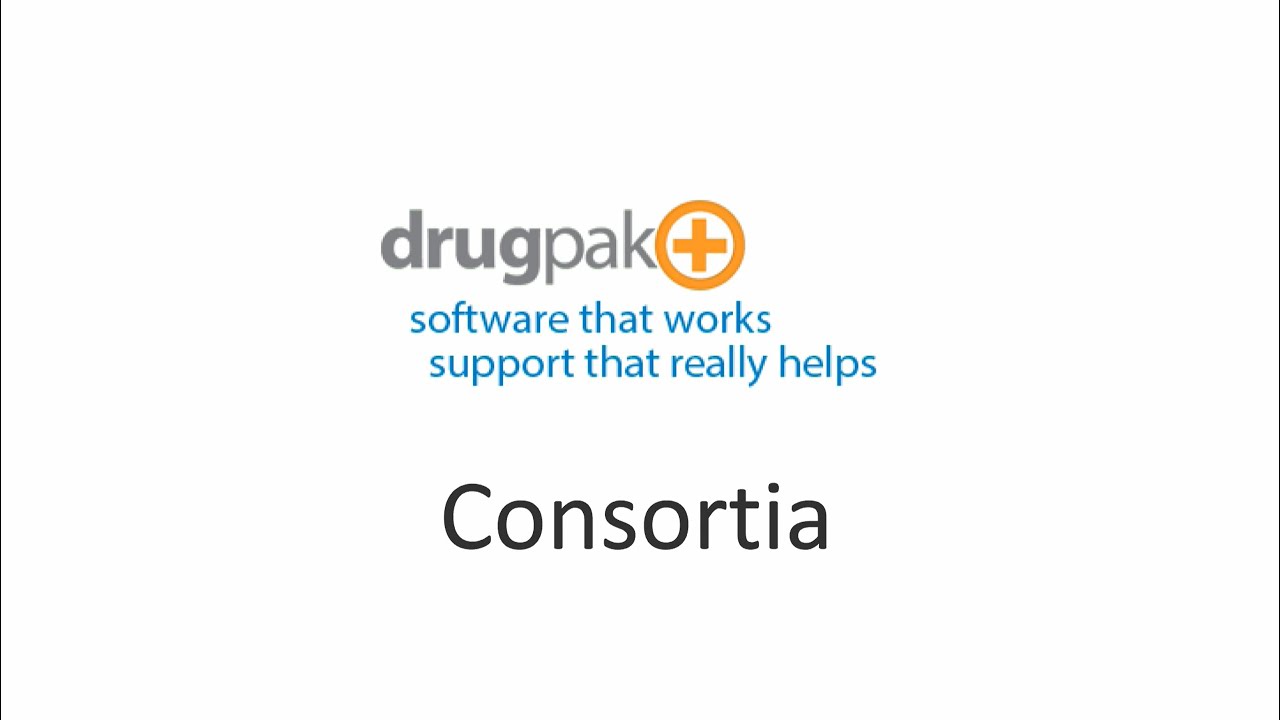 DrugPak - Consortia Management