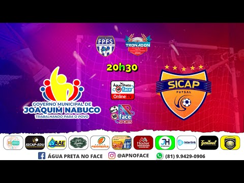 🔴AO VIVO - COPA TRONADON DE FUTSAL 2022 - JN FUTSAL x SICAP FUTSAL