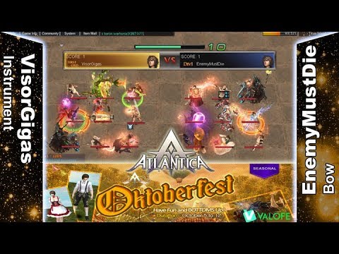 Titan 08/10/2017 PM - VisorGigas vs EnemyMustDie - Atlantica Online