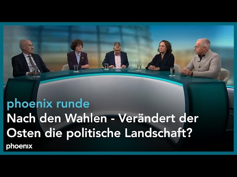 phoenix runde: Nach den Wahlen - Verändert der Osten die politische Landschaft?