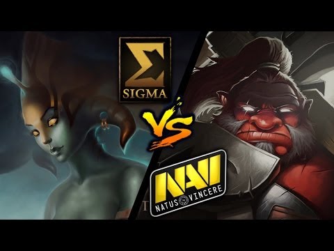 Sigma vs Na`Vi - Game 1 [XMG Captains Draft Invitational] - Dota 2