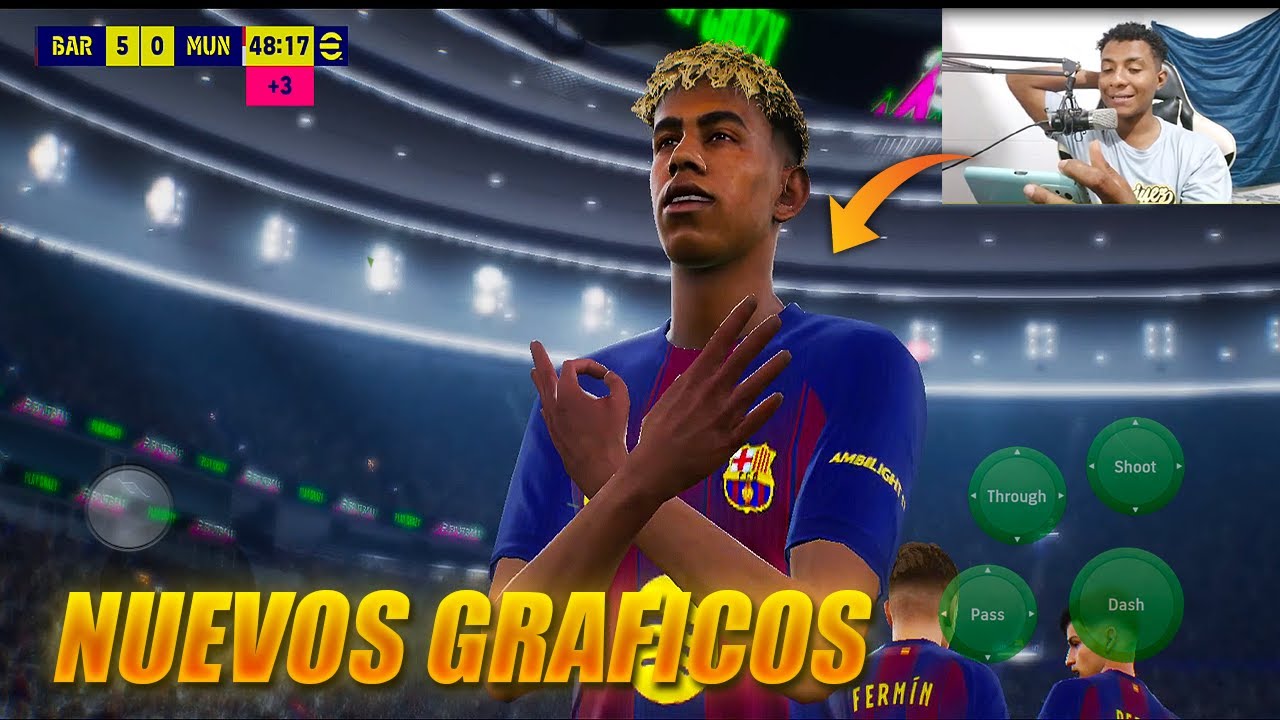EL NUEVO EFOOTBALL 2026 MOBILE! ES EL MEJOR JUEGO DE FÚTBOL REALISTA PARA CELULAR 🤌🏽🔥