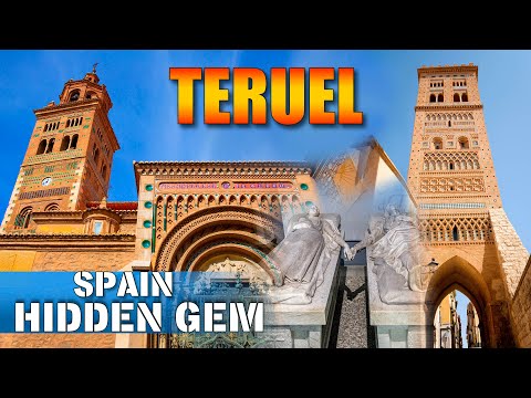 The most underrated city in Spain | Teruel, TOP Places to see in Spain 4k 50p