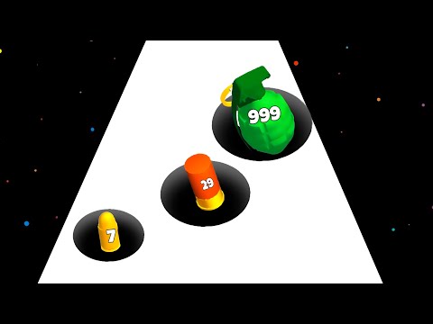 ATTACK HOLE 3D - ASMR Gameplay ( Max Level)