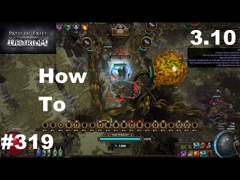 How To *FULLY AFK* Tier 16 Blighted Maps in 3.10 Delirium League *100%* - 319