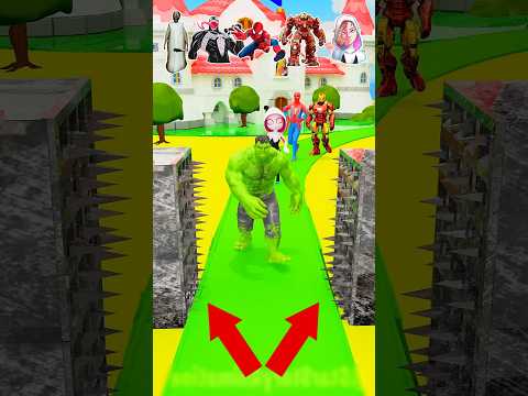 ¿podrán pasar los Superhéroes por los pinchos?