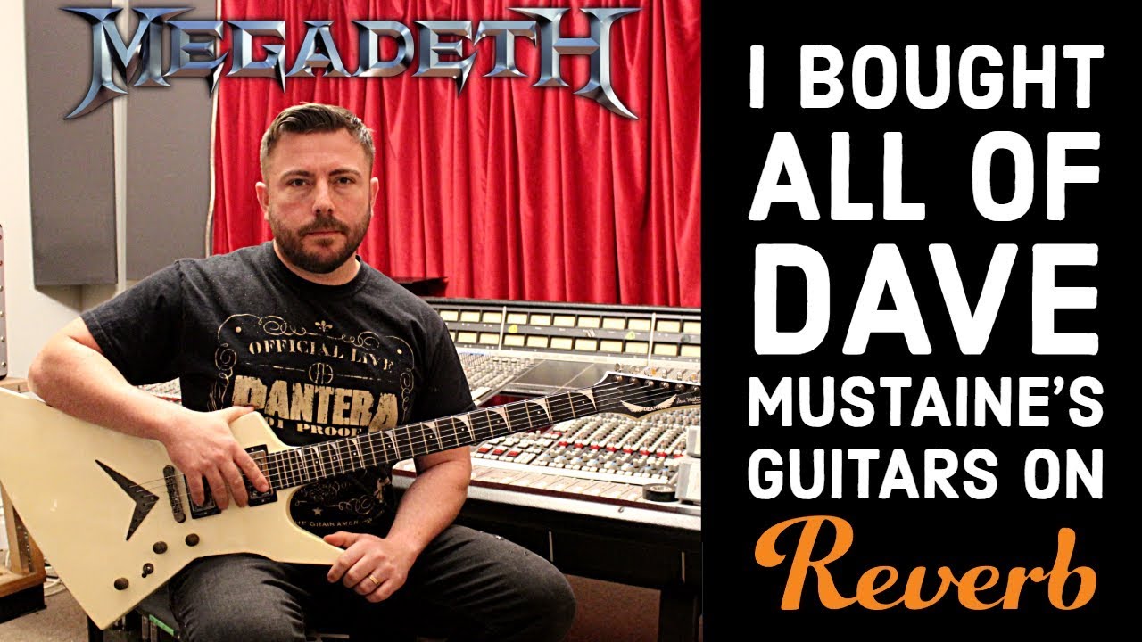 I Bought All of Dave Mustaine's Megadeth Guitars on Reverb! - YouTube