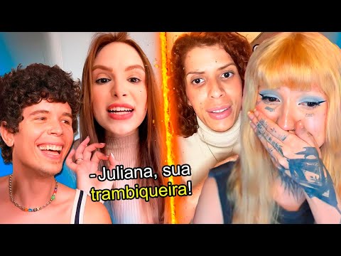 JULIANA THE STYLIST IS BACK | React to Matheus and Guigo Show