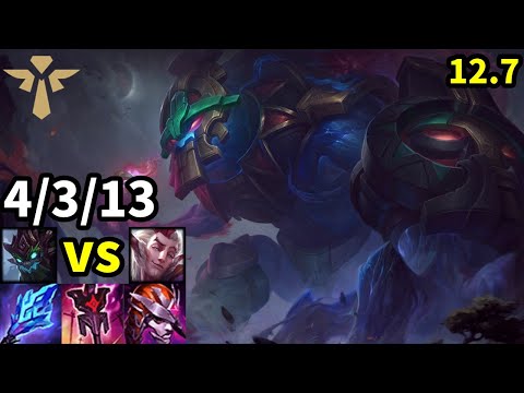 Maokai Support vs Rakan - EUW Challenger | Patch 12.7