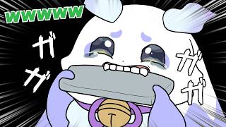 ハーモニカで戌亥を呼吸困難になるくらい笑わせるんちょま【にじさんじ】【手書き切り抜き】