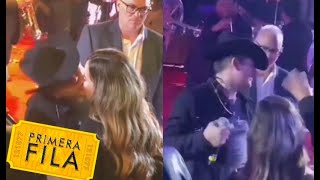 Remmy Valenzuela es rechazado por fanática al intentar besarla en pleno concierto