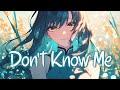 Nightcore You Don T Even Know Me Cheat Codes Sam Feldt Lyrics