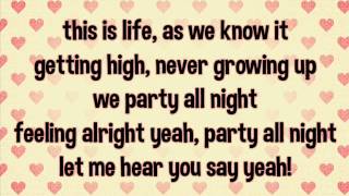Life as we know it - Allstar Weekend Lyrics