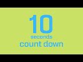 10 Seconds Timer Countdown Timer Red Green Screen