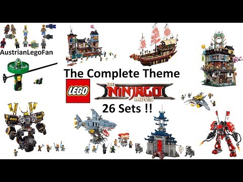 Lego Ninjago Movie - Compilation of all Sets - The Complete Theme