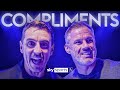 Gary Neville Vs Jamie Carragher Compliments