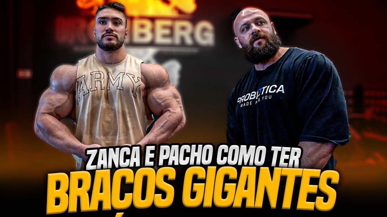 ZANCA E PACHO REVELAM TÉCNICAS PARA TER BRAÇOS GIGANTES! (English Subtitles)