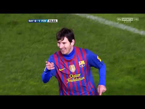 Lionel Messi vs Rayo Vallecano HD 720p (29/04/2012)
