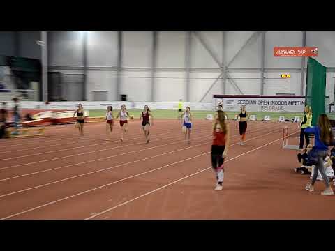 Prvenstvo Beograda u atletici za pionire - 60m FINALE devojke