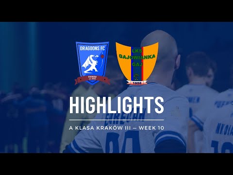 A Klasa Week 10 | KRAKOW DRAGOONS FC - Gajowianka Gaj | There's always the next one