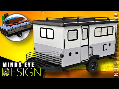 Incredible Camper Trailer | Expands to Massive Size