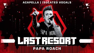 Download lagu Papa Roach - Last Resort [ Acapella | Isolated Vocals | Silent Parts Removed ] mp3