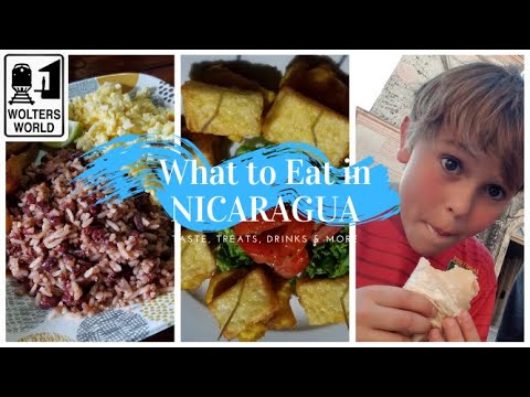What to Eat in Nicaragua - Rice & Beans & Quesillos