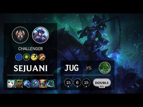 Sejuani Jungle vs Zac - EUNE Challenger Patch 10.8