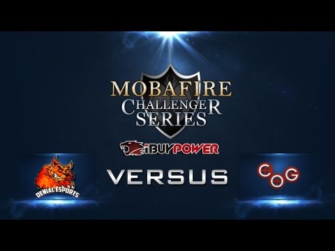 Mobafire Challenger Series W3D3 - DENIAL ESPORTS vs COGNITIVE GAMING
